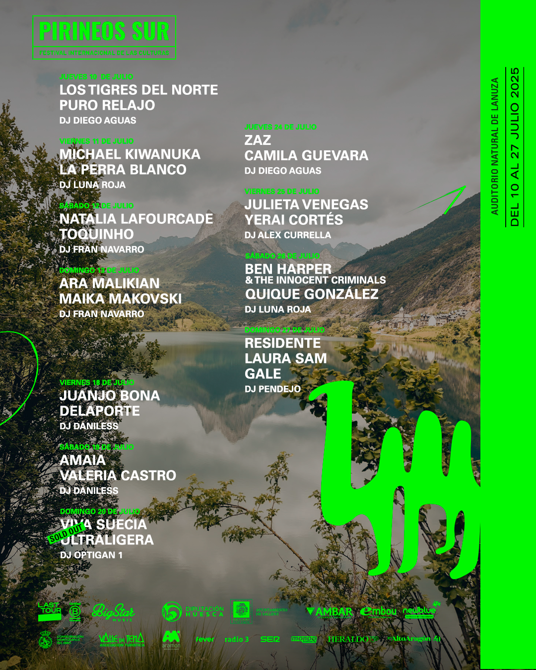 Cartel Pirineos Sur